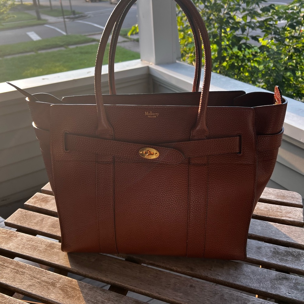 Mulberry Large Zipped Bayswater - Picture 4 of 11